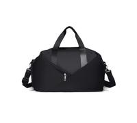 Zymoplas Women Sports Bag Travel Dry Wet Separation Multifunction Shoe Makeup Tablet Shoulder Bags Large Capacity Tote Fitness Swimming, Black
