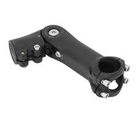 Zymothrix Aluminium Alloy Adjustable Stem Extender, Bike Stem Increased Adapter, 110mm Length with 15mm Rise, 28.6mm Fork & 31.8mm Handlebar Compatibility, for Mountain Road Hy (31.8 * 110)