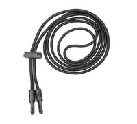 Zymothrix Horse Side Reins, Elastic Horse Training Rope, Adjustable Neck Stretcher with Latex Elasticity for Stable Control, Comfort Fit Reins for Equestrian Racing and Reining