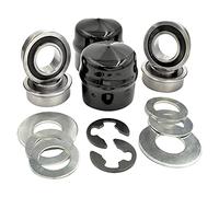 ZYNCUE 1 Set Front Wheel Bushing to Bearing Conversion Kit for Craftsman for 532009040 9040H