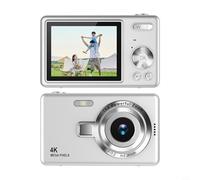 ZYNCUE 1080P CCD Camera With 96MP Autofocus Sensor, 16X Zoom Digital Camera And 2 4 Inch IPS LCD Screen For Clear Image Preview(Silver)