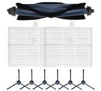 ZYNCUE 11PCS Replacement Accessory Kit Fit For Eufy Robot Vacuum For Omni C20 Vacuum Cleaner, 1 Main Brush, 6 Side Brushes, 4 Filters