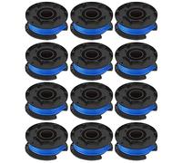 ZYNCUE 12-Pack Strimmer Spools Replacement Spool & Line Fit For Ryobi RAC125 RLT1830H13 RLT1825LI OLT1831S Grass Trimmer Spool
