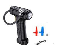 ZYNCUE 12V for Tire Inflator with Digital Display and LED Light, Car for Motorcycle for Bicycle, Portable Air Pump with Automatic Shut-Off