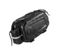 ZYNCUE 17L Cycling Bag With Sturdy Hard Shell Exterior And Sealed Seams For Full Weather Resistance Suitable For All Ride Conditions(One Size Black)
