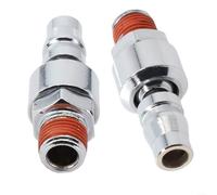ZYNCUE 2 Pack Swivel Air Hose Fittings 1/4 Inch Air Hose Coupler Air Tool Fittings Pneumatic Quick Joint Rotary Air Compressor Connector Air Coupler for Pressure Washer Air Tools