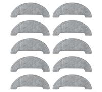 ZYNCUE 4/10Pack Vacuum Mop Cloths For Honiture For Q6 Pro, For Laresar For L6 Pro, For AIRROBO For T10+, For NoMo N2 Robot Vacuum Cleaner Washable Reusable(10 PACK)