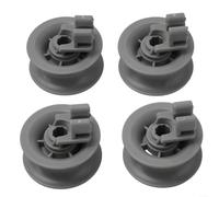 ZYNCUE 4 Pack Dishwasher Upper Basket Wheels for Bosch Replacement Parts for Top Rack Rollers 31mm x 14mm