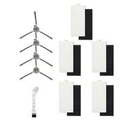 ZYNCUE 5Pcs Filters With 4Pcs Side Brush For Lefant M1/M2 Pro Robot Vacuum Cleaner Cleaning Brush Replacement Cleaning Tools Parts Replacement Side Brush Robot Vacuum Cleaner Dust Bags