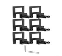 ZYNCUE 6Pack Mattress Slide Stopper, Support in Place for Metal Bed Frame, Sturdy Mattress Adjustable Retainer, Thicker and Wider Deflector