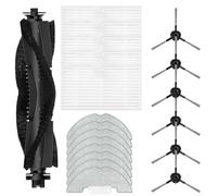 ZYNCUE Accessory Set, for Airzeen R7, J10, for LARESAR, P10, Robotic Cleaners, Main Brush Side Brushes HEPA Filter Microfiber Mop Cloths(B)