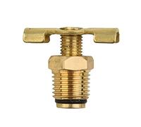 ZYNCUE Air Compressor Tank 1/4" for BSP Drain Valve/tap/drain Cock with T-handle, for air compressor, 1 Pc