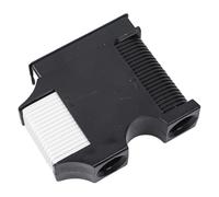 ZYNCUE Boat Bumper Adjuster Rail and Cleat, Quick for Connect Release Clip with Push-Button Extension, ABS for Marine Docking, Black