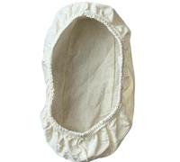 ZYNCUE Cotton and Linen Cloth Cover Liner for Round and Oval Bread Fermentation Baskets, Breathable Reusable Baking Accessory for Artisan Dough Proofing at Home
