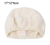 ZYNCUE Cotton and Linen Cloth Cover Liner for Round and Oval Bread Fermentation Baskets, Breathable Reusable Baking Accessory for Artisan Dough Proofing at Home