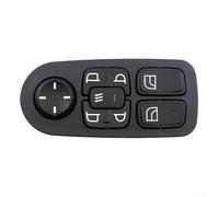 ZYNCUE Electric Power Window Switch for DAF CF65 CF75 CF85 XF95 XF105 2001-2013 for Replacement with for OEM 1811131, Black ABS