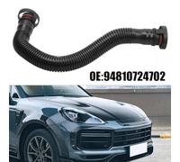 ZYNCUE Engine Crankcase Breather Hose for Cayenne 2008-2010, Compatible with for OEM 94810724702, Black ABS Ventilation Pipe