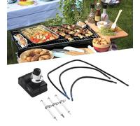 ZYNCUE for TS-IG3007 Grill for Replacement Ignitor Kit with 3 Electrodes and Wires for PitBoss 4-in-1 Memphis Grill
