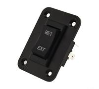 ZYNCUE Forward/Reverse Rocker Switch 20A 50VDC DPDT Dual Reset On-Off-On Toggle Switch for Fifth Wheel & Travel Trailer Jacks