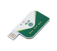 ZYNCUE IP67 USB Temperature Data Logger: -30°C to 70°C Range, ±0.5°C Accuracy, 60k Records, 5-Min Interval