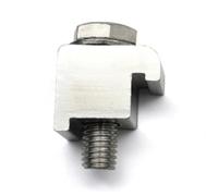 ZYNCUE ISO Vacuum C-Type Caliper Bolt with Double Hook Clamp, M8 Flange Bolt for Industrial Pneumatic & Hydraulic Systems