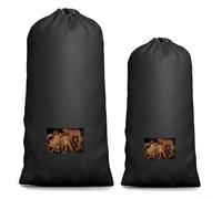 ZYNCUE Lawn Tractor Leaf Bag,Easy Lawn Mowing Must Have,Large Storage Capacity With Zipper Mesh Reusable Lawn Tractor Leaf Bag For Garden Yard Sweeper Storage Bag(96 x 56in)