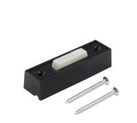 ZYNCUE Lighted Push Button Garage for Door Opener Switch 41A4166, Black Wired Wall Mount with for Soft Green Light, Compatible with Low Voltage Chime, 7.1 x 1.8 x 1.8 cm, Includes 2 Screws