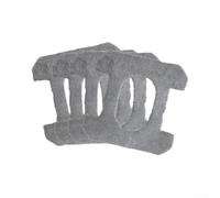 ZYNCUE Microfiber Mopping Pads for HUTT W8 Window Robot - 4pcs Reusable Cleaning Cloths High Density Dust Removal Streak Free Finish Easy Install