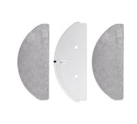 ZYNCUE Mop Cloth Bracket for Roborock for q7 M5 for q7 M5+ for q7 L5 L5+ - Sturdy ABS Plastic Holder with 2 Microfibre Pads for Robot Vacuum Cleaning Hard Floors