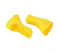 ZYNCUE Non Slip Silicone Gear Shift Covers for 4700/105 5800/UT 6800 Designed for Serious Cyclists (Yellow)