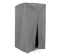 ZYNCUE Outdoor Pull Up Bar Cover,Pull-Up Dip Stands Cover Fitness Equipment Covers Waterproof And Dustproof Oxford Cloth Upper Rod Cover(210D Gray)