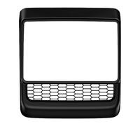 ZYNCUE Rear Air Conditioning Outlet Protective Cover for Tesla Model 3 2025 and Model Y 2025, Black Carbon Fiber Pattern, ABS Material, Installation