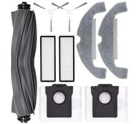 ZYNCUE Replacement Parts Kit For Dreame D10 Plus Gen 2, RLD32GD Robot Vacuums Cleaner, Vacuum Replacement Accessories, 1 Main Brush, 2 Side Brushes, 2 Filters, 2 Wipes, 2 Dust Bags