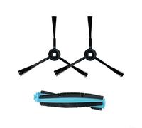 ZYNCUE Replacement Vacuum Roller Brush Side Brushes Kit for Eufy for RoboVac L35 Hybrid/L35 Hybrid+/LR30 Hybird+ Floor Scrubber Accessories, Soft Main Roller Brushes Set Cleaning Tools