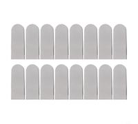 ZYNCUE Self- 3D Wall Panels for Cat Scratch for Protection, Flexible XPE Foam Mats 15x60cm, Decorative Furniture Guards Living Room and Bedroom, for Soft Pastel Colours, 16 Pieces Pack(Pearl white)