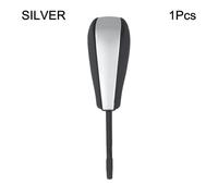 ZYNCUE Shift Knob E36/E46/E39/E60/E38/Z3/X3 E53/ E83 with Carbon Fiber Finish, ABS Leather Material, Ergonomic Design Smooth Gear Changes, Black/Silver