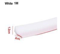 ZYNCUE Silicone Bathroom Water Retention Barrier Strip, Flexible Shower Threshold Seal for Blocking Water in Wet Rooms and Kitchens, 100cm Length Grey