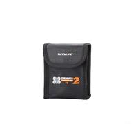 ZYNCUE Sophisticated Design Heat Resistant LiPo Battery Storage Bag for DJI for Avata 2 Drones (Holds 2 Battery)