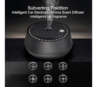 ZYNCUE Wireless Car Aroma Diffuser - USB/Battery Powered, Intelligent for Auto On/Off, Low-Intensity Scent Release for Cars and Interiors