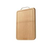 ZYNCUE Wooden Cutting Board for Kitchen Chopping and Serving, Rectangular Wood Board for Fruit, Vegetables, Bread and Cheese, Smooth Surface, Easy to Clean, Sturdy Design