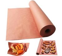 ZYNERY Pink Butcher Paper Roll, Perfect Cooking of Juicy, Multifunctional Butcher Paper for Grill, Smoker, Barbecue and Oven, 30 cm x 60ft