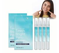 Zynewa Teeth Whitening Pen 4 Pack - Instant Teeth Whitening Gel Pens, Color Correcting, Travel-Friendly, Gentle & Effective, 1ml Each