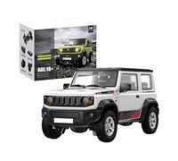 Zynflow RC Truck for Adults, 1/16 Scale HG4-53 Off-Road Brushed Remote Control Car Drifting with LED Light, 5-in-1 Controller, 2 Mode Switching - White