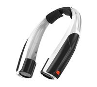 Zynkloac Portable Rechargeable Neck Fan, Mini Vortex Air Bladeless Fan 360° Face Cooling, 6 Adjustable Wind Speeds, Portable Wearable Personal Camping Fan/Travel/Man Women Neck Cooler