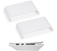 Zynoro Storage Clip Compatible with Stokke Flexi Bath Regular/X-Large,2 Pack White Clip for Easy Storage of Foldable Bathtubs