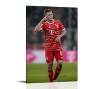 ZYNPCX Joshua Kimmich Waterproof Poster Art Living Room Wall Bedroom Decoration Home Office And Gift Preparation Exquisite Gifts for Giving to People 24x36inch(60x90cm) Frame-style