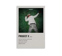 ZYNPCX Ken Carson Project X Waterproof Poster Art Living Room Wall Bedroom Decoration Home Office And Gift Preparation Exquisite Gifts for Giving to People 24x36inch(60x90cm) Unframe-style