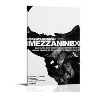 ZYNPCX Massive Attack Mezzanine Waterproof Poster Art Living Room Wall Bedroom Decoration Home Office And Gift Preparation Exquisite Gifts for Giving to People 20x30inch(50x75cm) Frame-style
