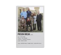 ZYNPCX Prison Break Waterproof Poster Art Living Room Wall Bedroom Decoration Home Office And Gift Preparation Exquisite Gifts for Giving to People 12x18inch(30x45cm) Unframe-style