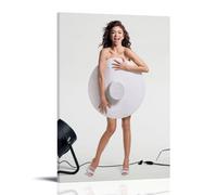 ZYNPCX Sarah Hyland Waterproof Poster Art Living Room Wall Bedroom Decoration Home Office And Gift Preparation Exquisite Gifts for Giving to People 20x30inch(50x75cm) Frame-style
